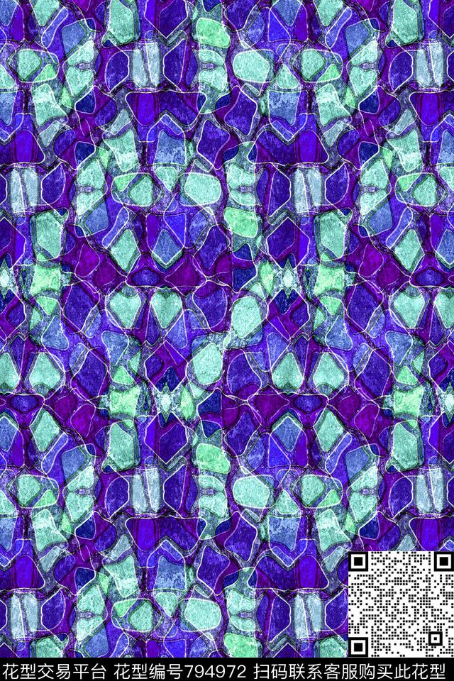 艺术大理石纹理大理石鹅卵石数码印花华亿平台下载（图片编号: 794972） - 瓦栏（Walan）