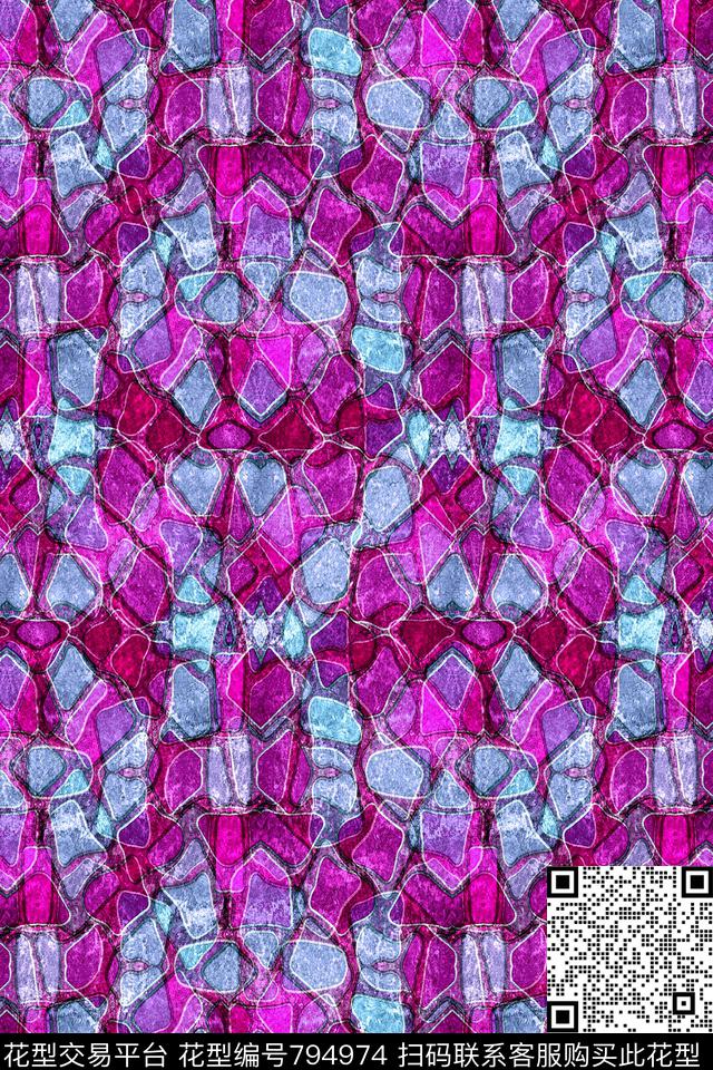 艺术大理石纹理大理石鹅卵石数码印花华亿平台下载（图片编号: 794974） - 瓦栏（Walan）