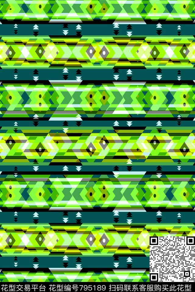 横条条子细条纹传统印花华亿平台下载（图片编号: 795189） - 瓦栏（Walan）