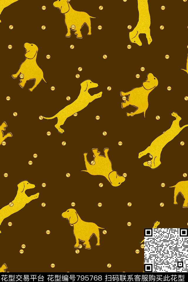 婴童卡通动物传统印花华亿平台下载（图片编号: 795768） - 瓦栏（Walan）