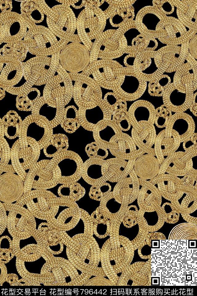 抽象纹理肌理数码印花华亿平台下载（图片编号: 796442） - 瓦栏（Walan）