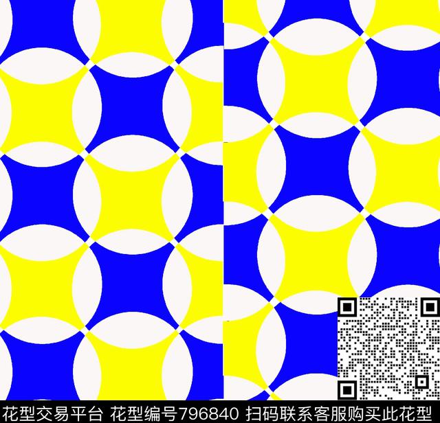 几何少女衣裙系列简单大方传统印花华亿平台下载（图片编号: 796840） - 瓦栏（Walan）