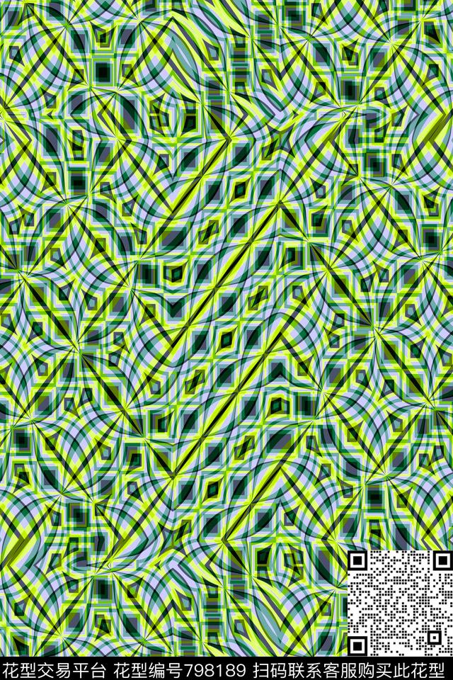 细条纹波浪条纹条纹传统印花华亿平台下载（图片编号: 798189） - 瓦栏（Walan）