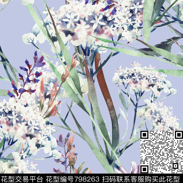 华伦天奴valentino仿大牌女装兰花数码印花华亿平台下载（图片编号: 798263） - 瓦栏（Walan）