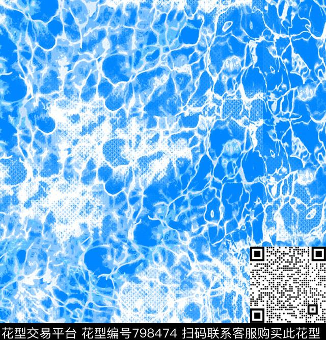 水波纹肌理纹理传统印花华亿平台下载（图片编号: 798474） - 瓦栏（Walan）