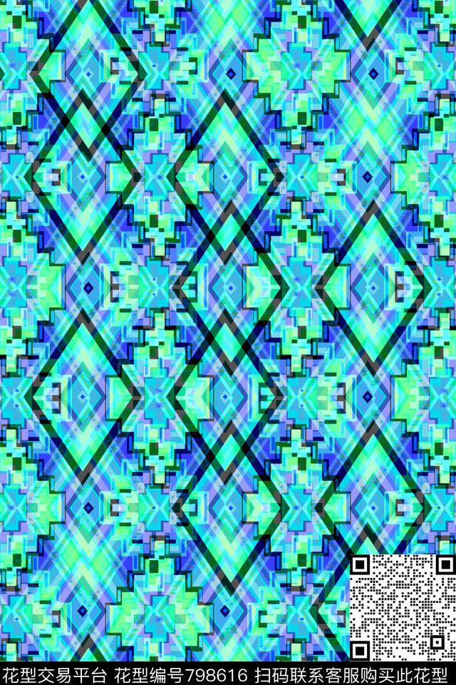 波浪条纹细条纹条纹传统印花华亿平台下载（图片编号: 798616） - 瓦栏（Walan）