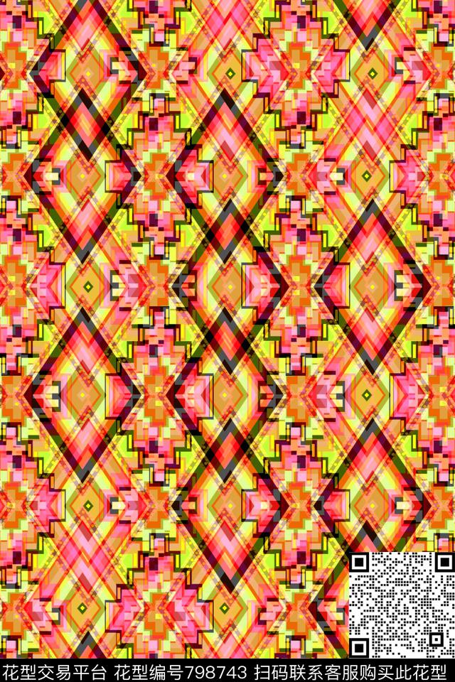 波浪条纹细条纹条纹传统印花华亿平台下载（图片编号: 798743） - 瓦栏（Walan）