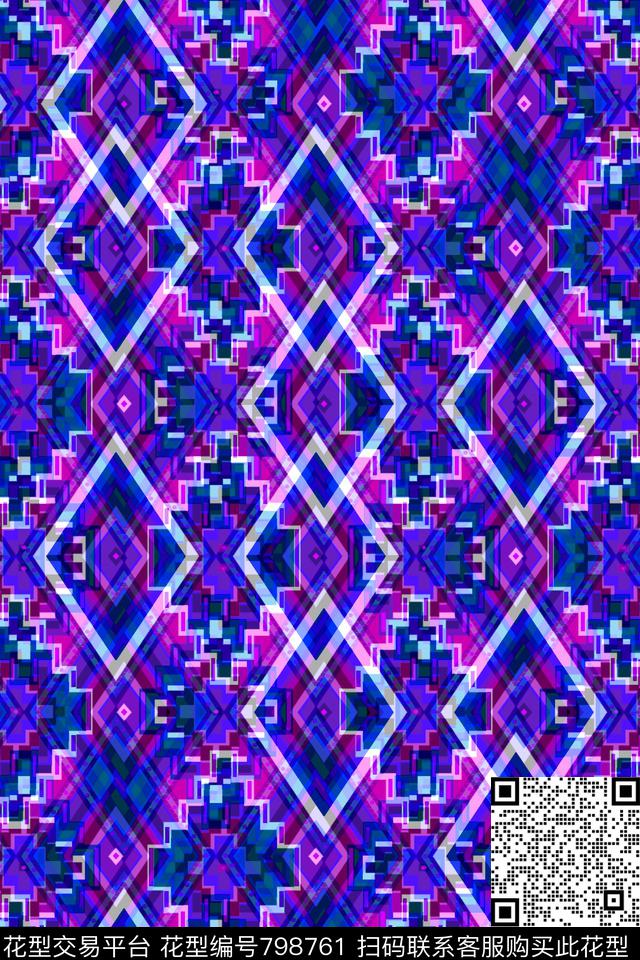 波浪条纹细条纹条纹传统印花华亿平台下载（图片编号: 798761） - 瓦栏（Walan）