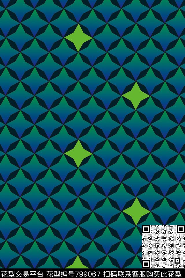 色块小方块几何数码印花华亿平台下载（图片编号: 799067） - 瓦栏（Walan）