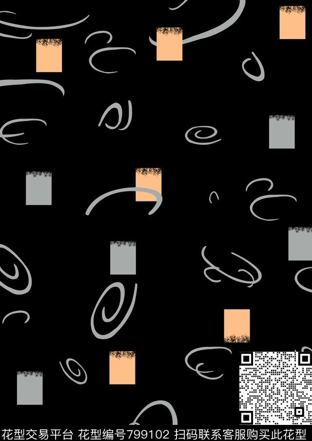 休闲元素碎花传统印花华亿平台下载（图片编号: 799102） - 瓦栏（Walan）