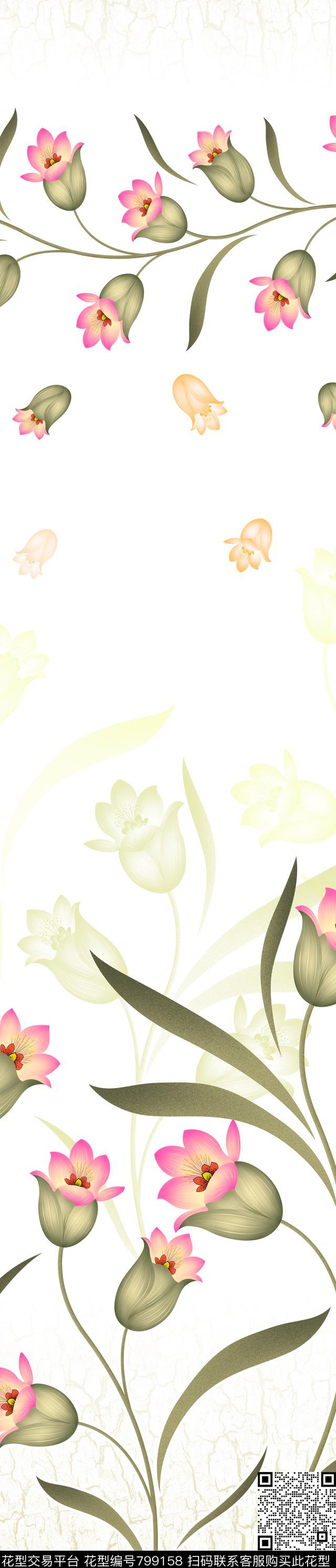 乱花大花小碎花数码印花华亿平台下载（图片编号: 799158） - 瓦栏（Walan）