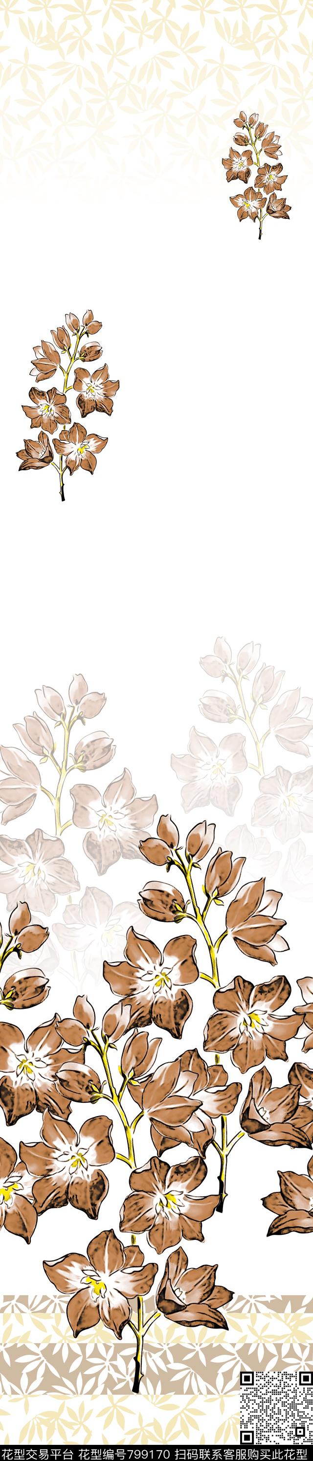 乱花大花小碎花数码印花华亿平台下载（图片编号: 799170） - 瓦栏（Walan）