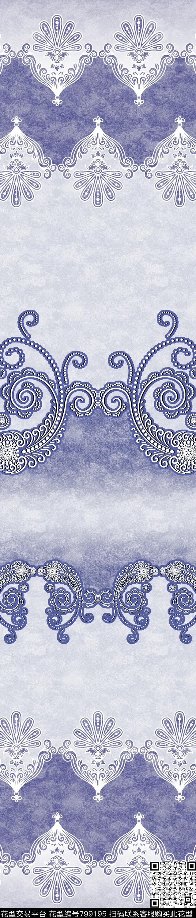 遮光布定位欧式数码印花华亿平台下载（图片编号: 799195） - 瓦栏（Walan）