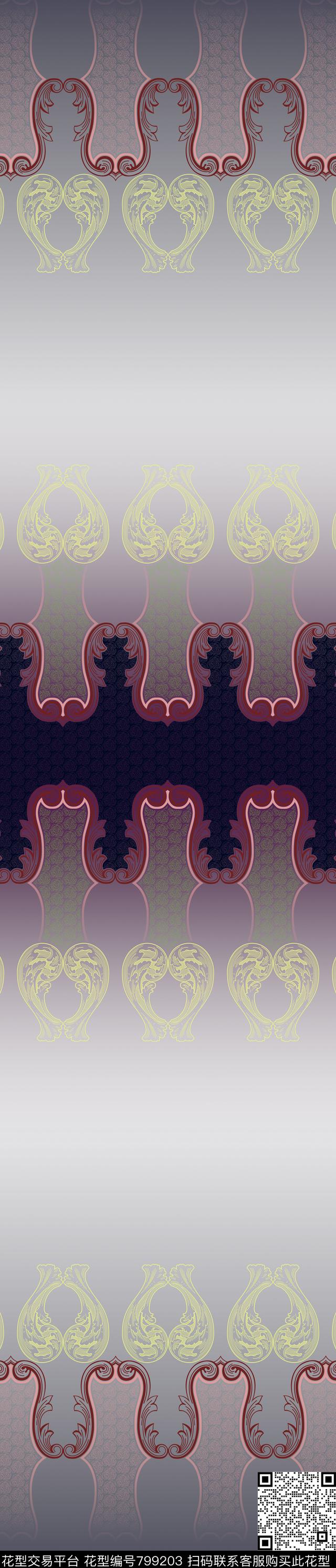 格子苏格兰格抽象数码印花华亿平台下载（图片编号: 799203） - 瓦栏（Walan）