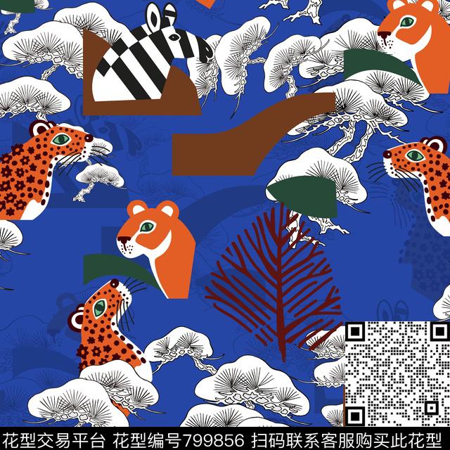 婴幼童装卡通童趣趣味元素传统印花华亿平台下载（图片编号: 799856） - 瓦栏（Walan）