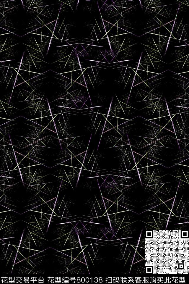 条子竖条横条传统印花华亿平台下载（图片编号: 800138） - 瓦栏（Walan）