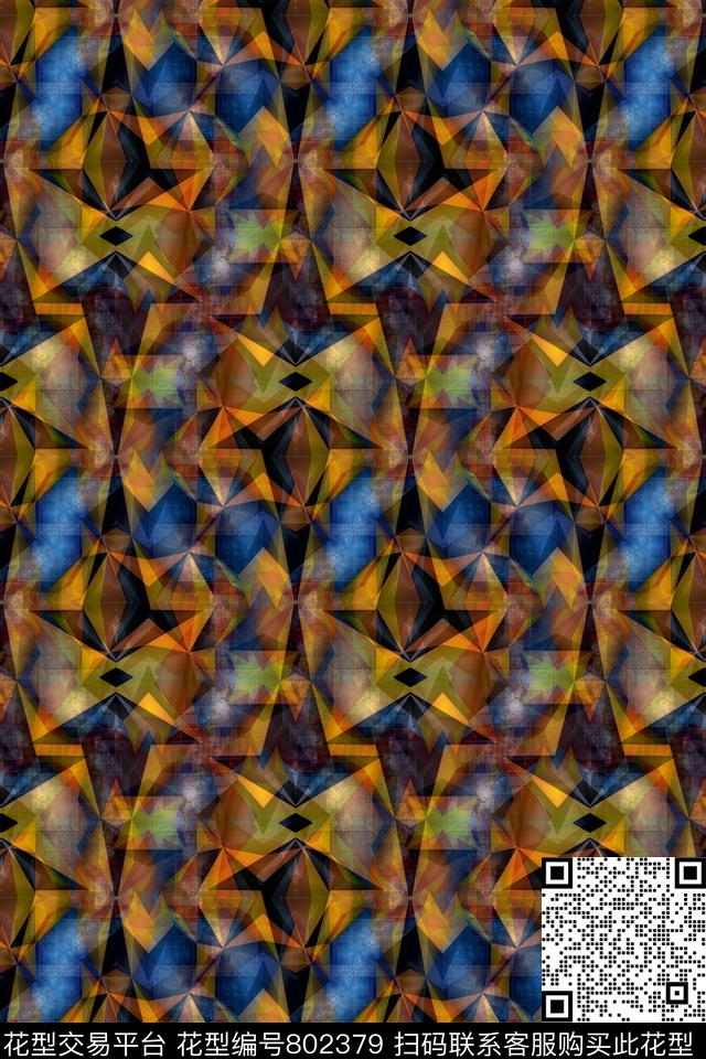 曲线条纹几何条纹传统印花华亿平台下载（图片编号: 802379） - 瓦栏（Walan）