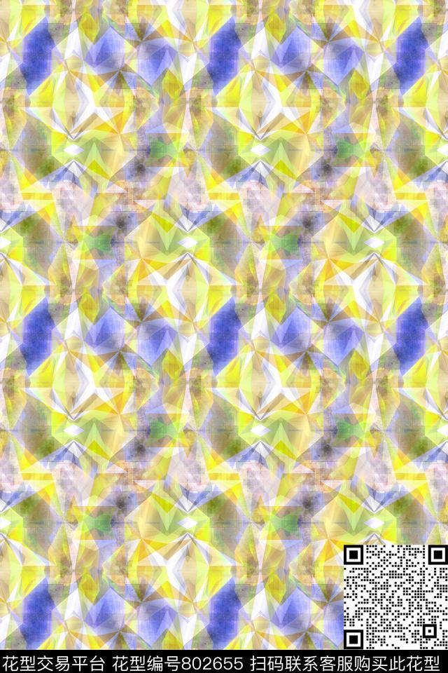 曲线条纹几何条纹传统印花华亿平台下载（图片编号: 802655） - 瓦栏（Walan）