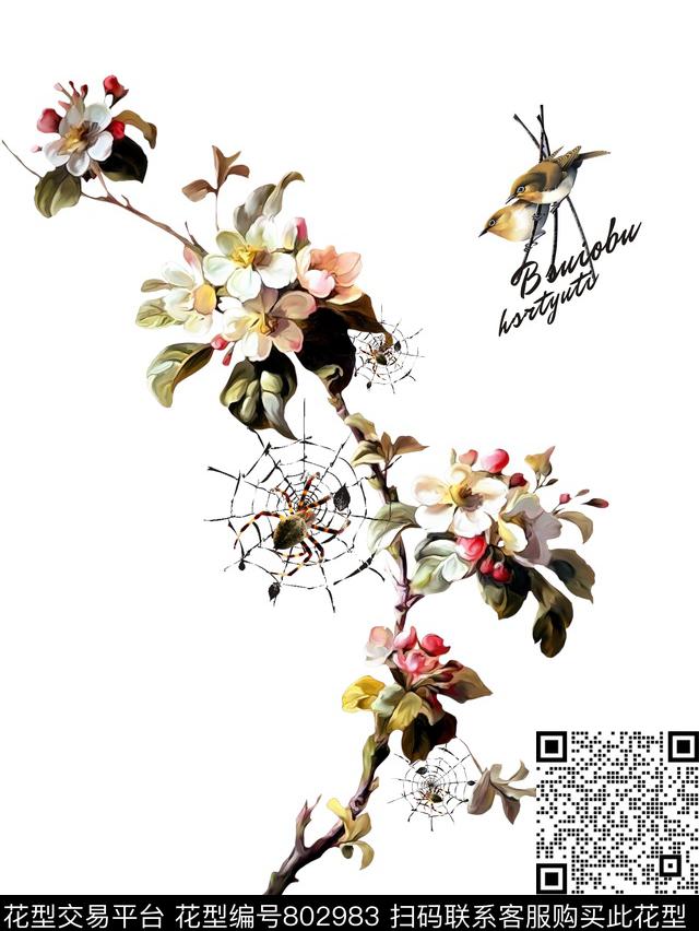 动物商务时尚数码印花华亿平台下载（图片编号: 802983） - 瓦栏（Walan）