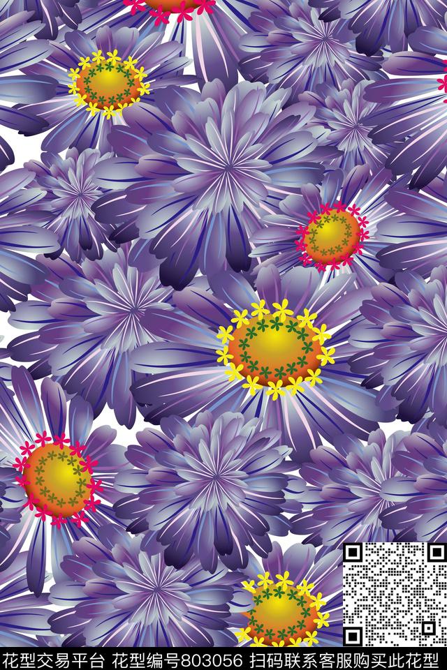 树林风景景观国画数码印花华亿平台下载（图片编号: 803056） - 瓦栏（Walan）