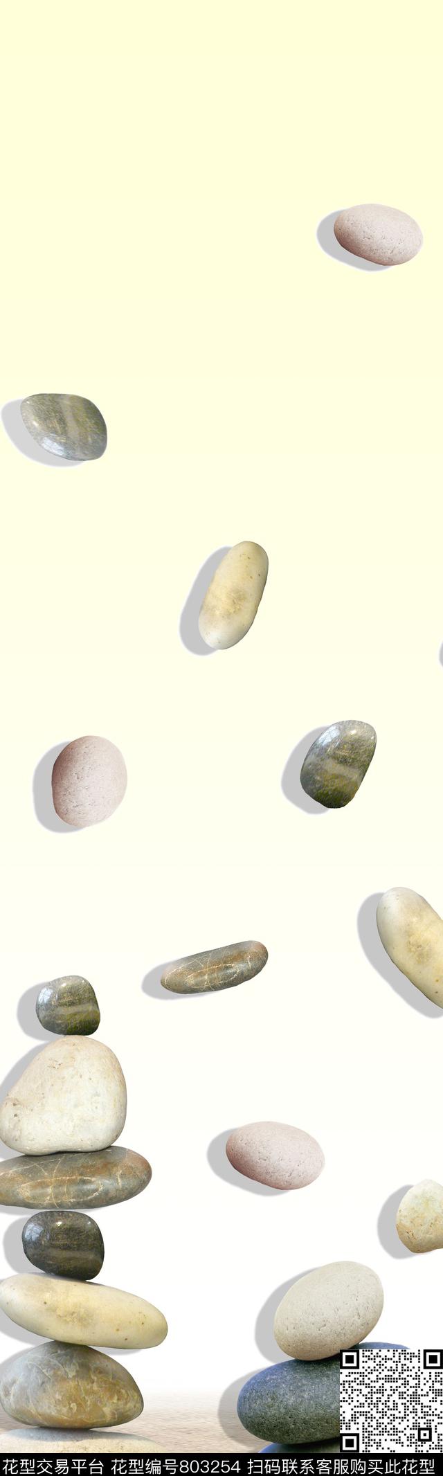 彩条窗帘石头传统印花华亿平台下载（图片编号: 803254） - 瓦栏（Walan）