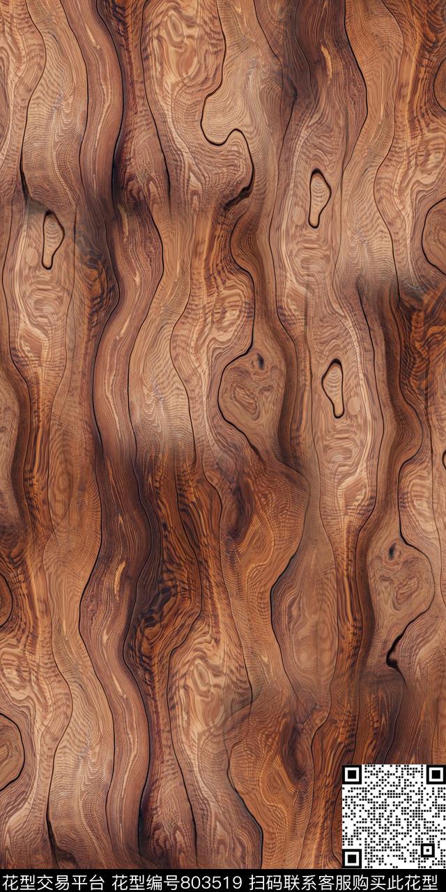 满版花抽象乱花数码印花华亿平台下载（图片编号: 803519） - 瓦栏（Walan）