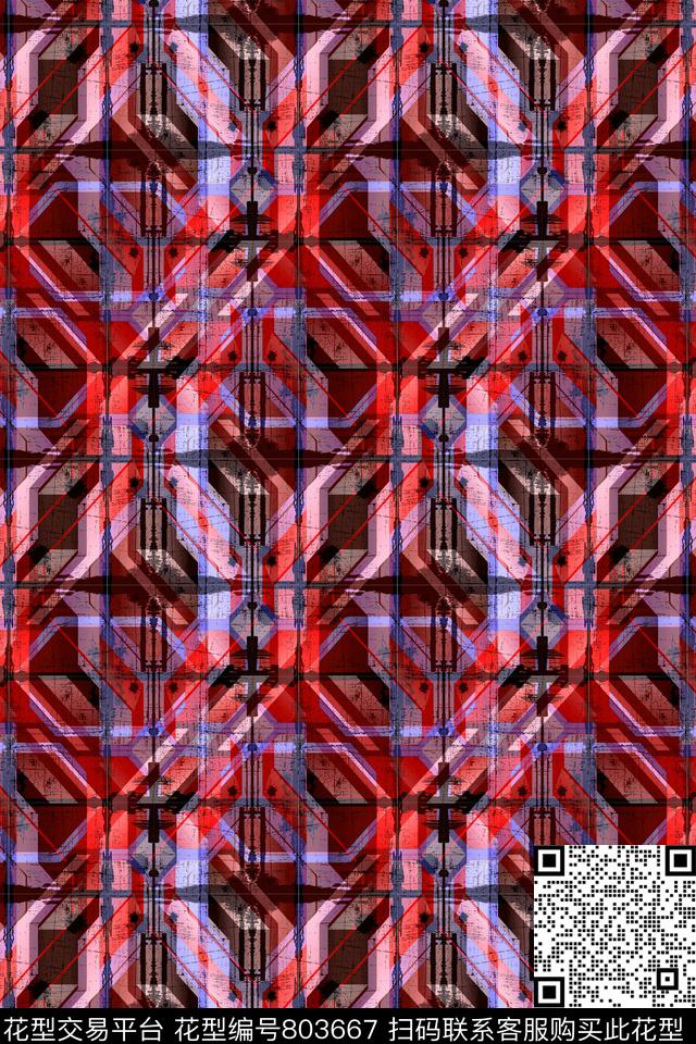 波浪条纹细条纹横条传统印花华亿平台下载（图片编号: 803667） - 瓦栏（Walan）