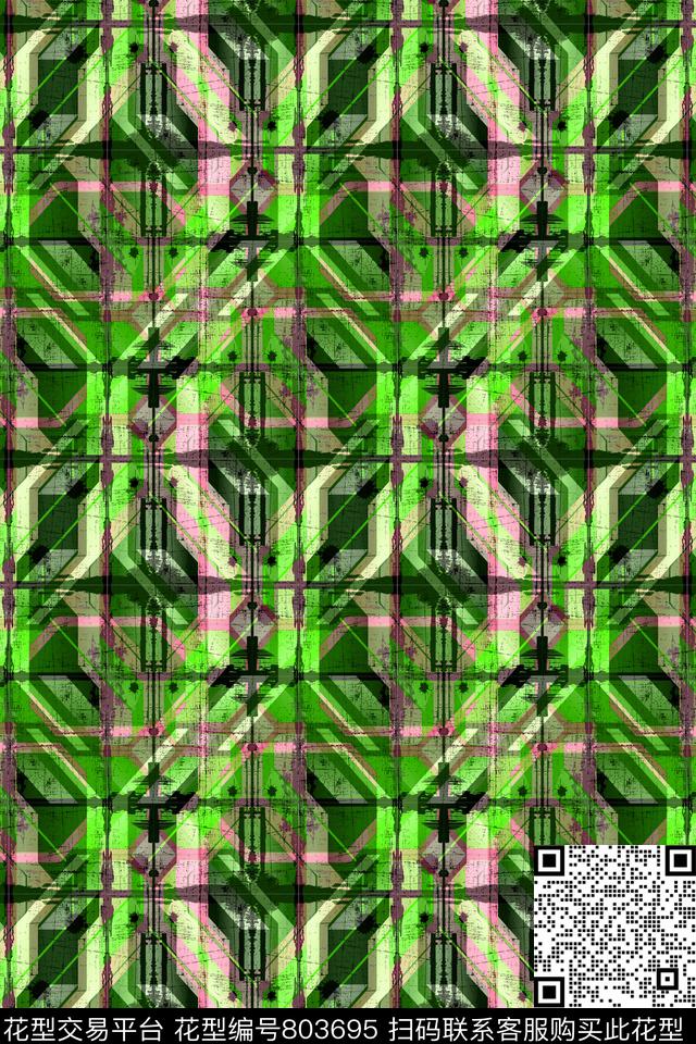 波浪条纹细条纹横条传统印花华亿平台下载（图片编号: 803695） - 瓦栏（Walan）