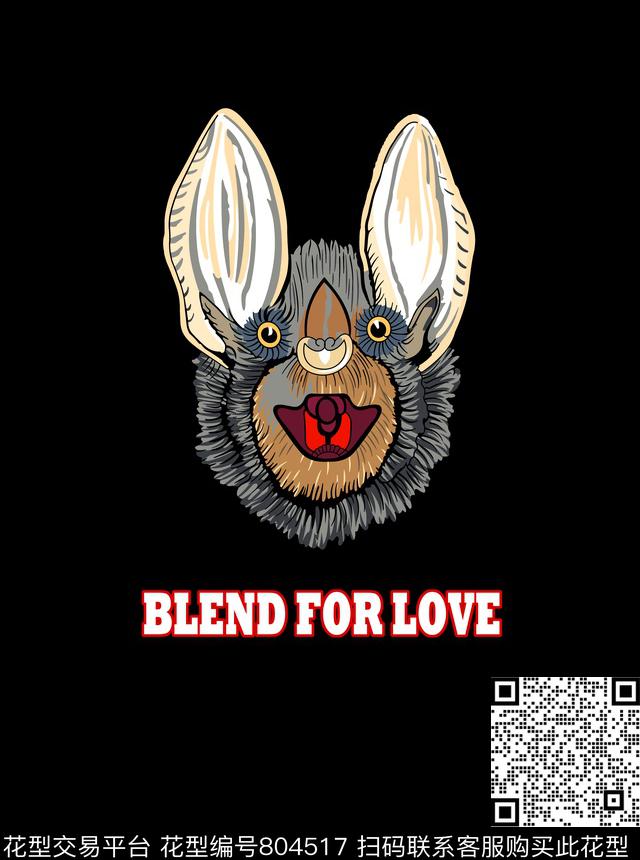 古兔子头传统印花华亿平台下载（图片编号: 804517） - 瓦栏（Walan）