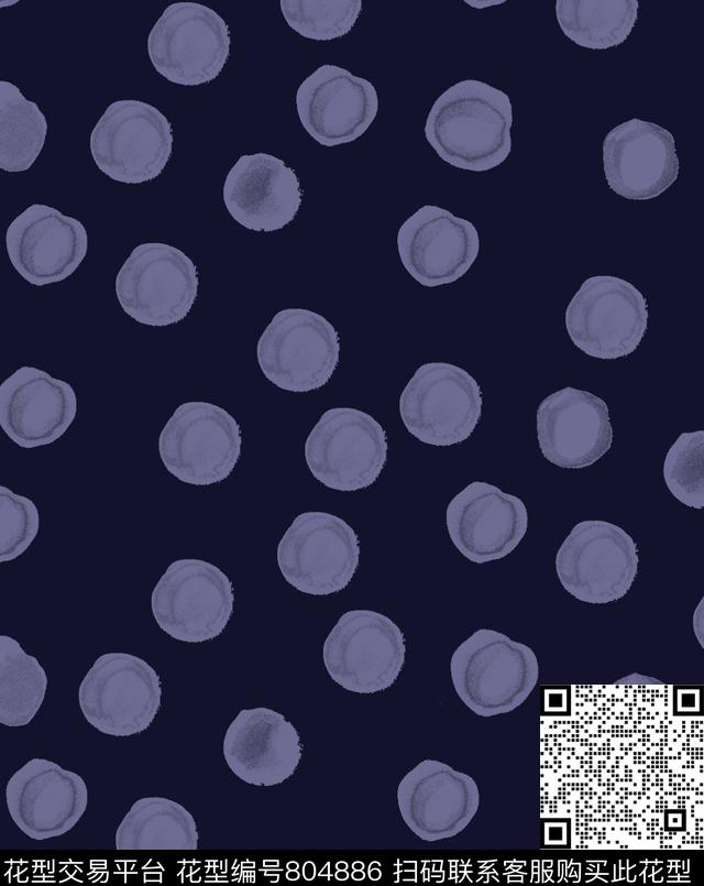 圆圈圆形几何传统印花华亿平台下载（图片编号: 804886） - 瓦栏（Walan）