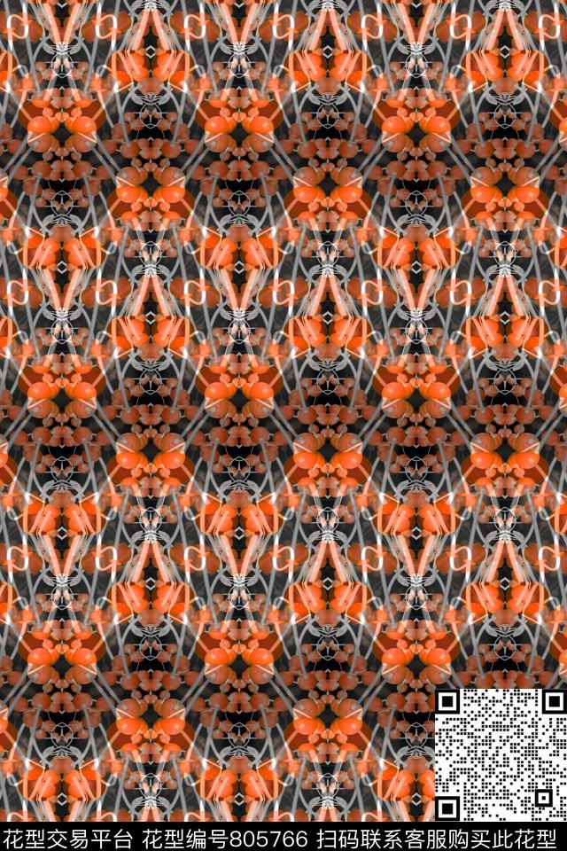 曲线波浪条纹横条数码印花华亿平台下载（图片编号: 805766） - 瓦栏（Walan）