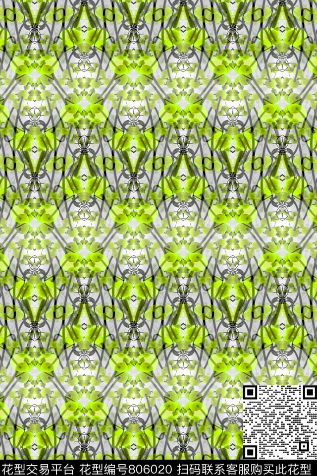 曲线波浪条纹横条数码印花华亿平台下载（图片编号: 806020） - 瓦栏（Walan）