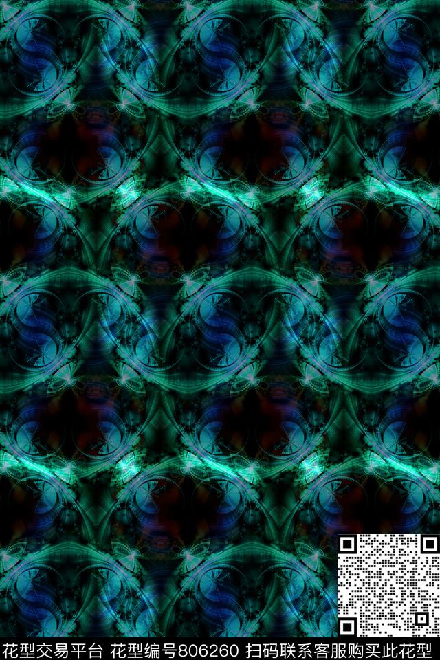 波浪条纹细条纹横条数码印花华亿平台下载（图片编号: 806260） - 瓦栏（Walan）