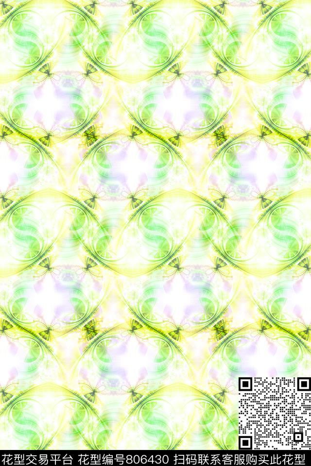 波浪条纹细条纹横条数码印花华亿平台下载（图片编号: 806430） - 瓦栏（Walan）