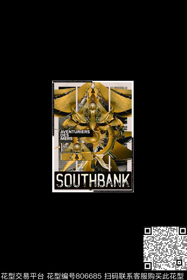 休闲风男装装T恤夹克外套印花欧美图案数码印花华亿平台下载（图片编号: 806685） - 瓦栏（Walan）