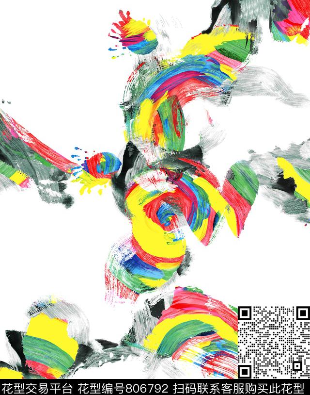 大气白底几何春秋华亿平台秋冬华亿平台数码印花华亿平台下载（图片编号: 806792） - 瓦栏（Walan）