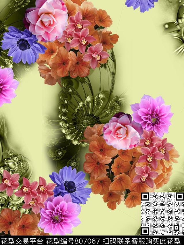 textiledesigndigital数码印花华亿平台下载（图片编号: 807067） - 瓦栏（Walan）