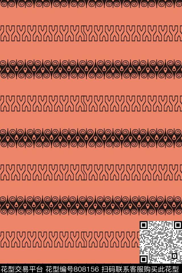 简欧图腾英伦数码印花华亿平台下载（图片编号: 808156） - 瓦栏（Walan）