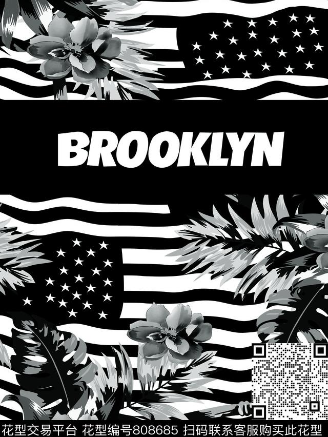 数码印花男装数码印花潮流图案数码印花华亿平台下载（图片编号: 808685） - 瓦栏（Walan）