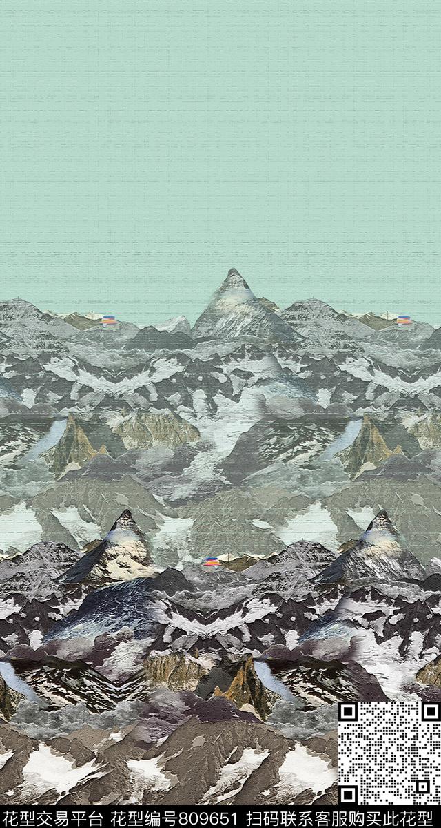 艺术风格肌理纹理色彩数码印花华亿平台下载（图片编号: 809651） - 瓦栏（Walan）