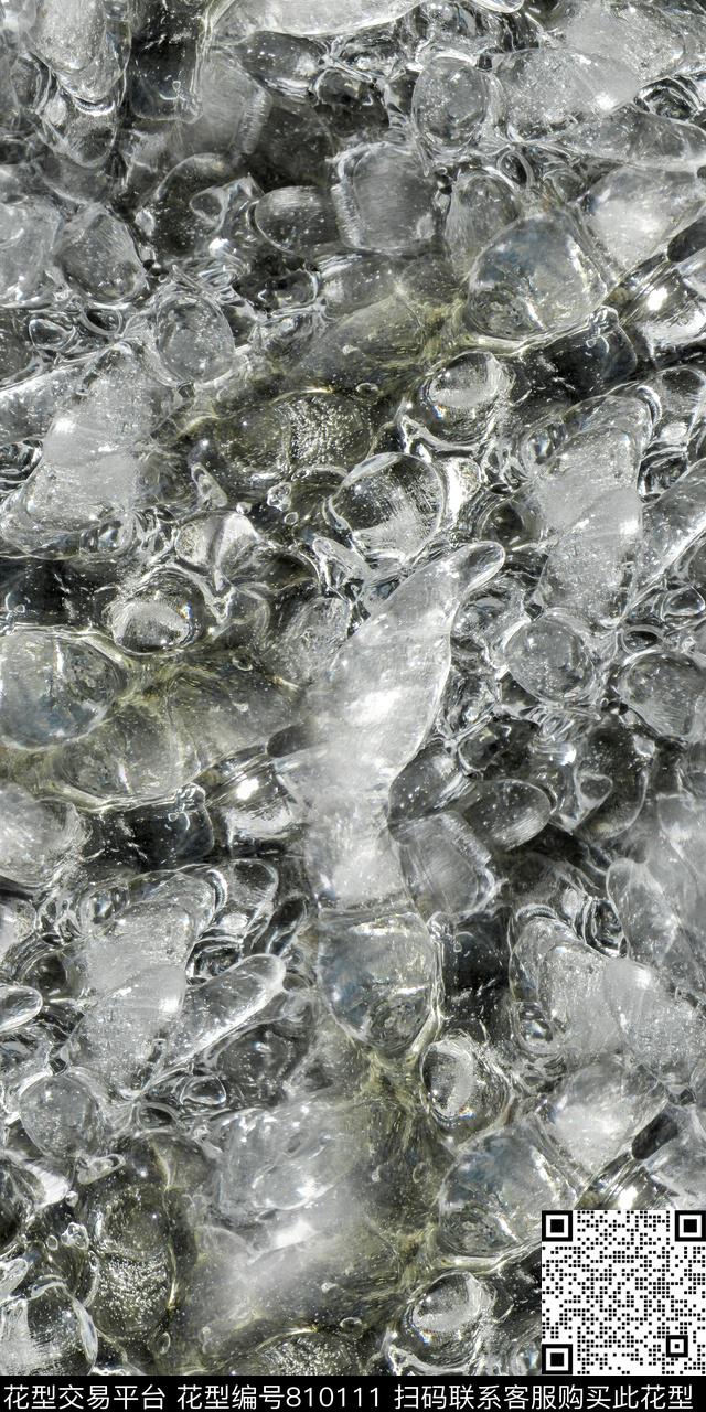 抽象乱花满版花数码印花华亿平台下载（图片编号: 810111） - 瓦栏（Walan）