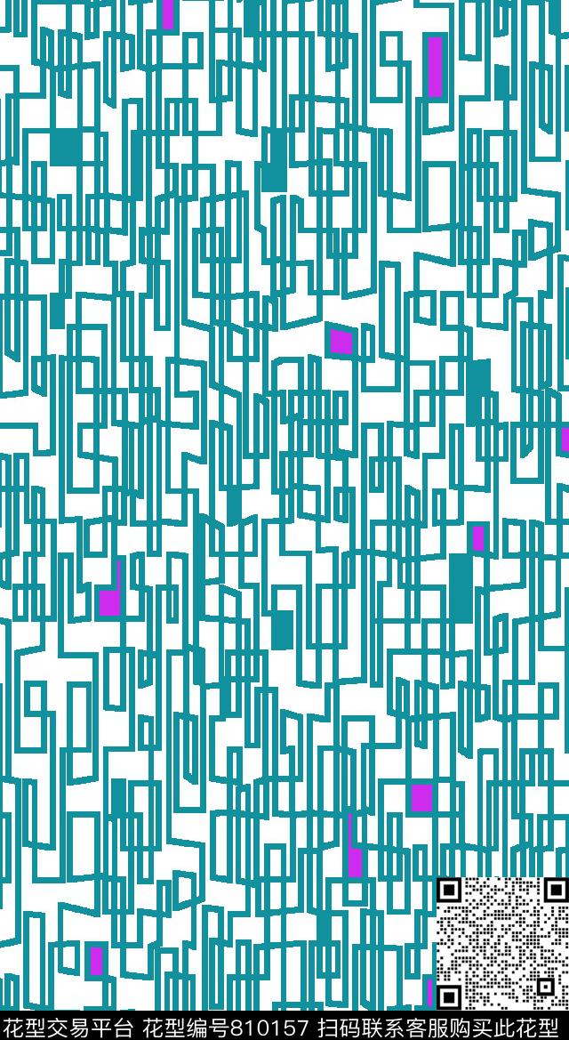 解构马赛克菱形传统印花华亿平台下载（图片编号: 810157） - 瓦栏（Walan）