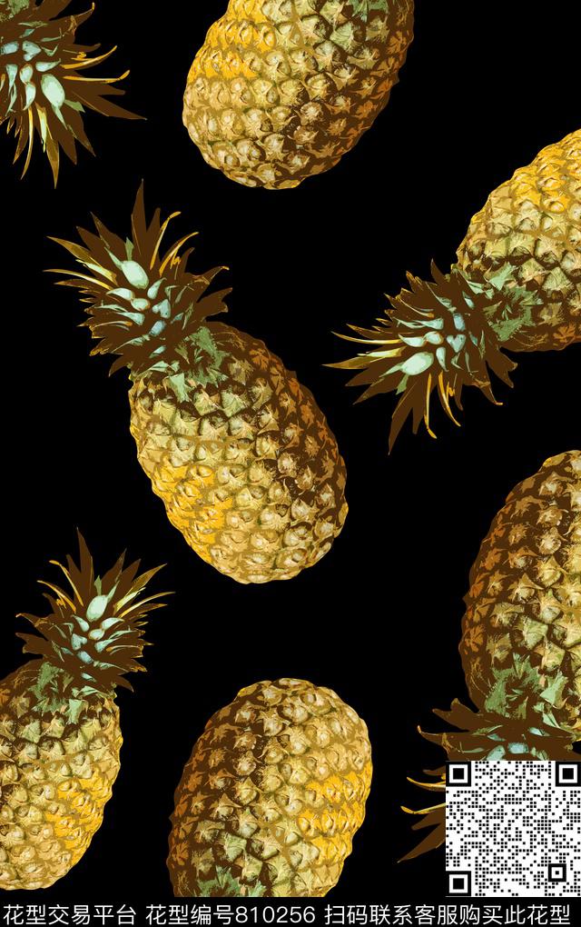 水果女装时尚传统印花华亿平台下载（图片编号: 810256） - 瓦栏（Walan）