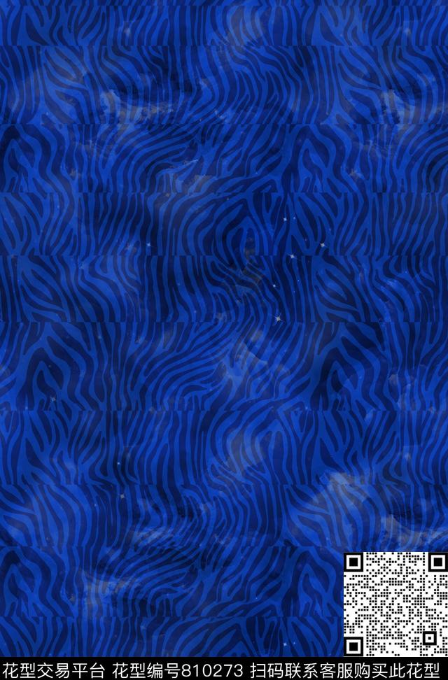 科技感民族风肌理数码印花华亿平台下载（图片编号: 810273） - 瓦栏（Walan）