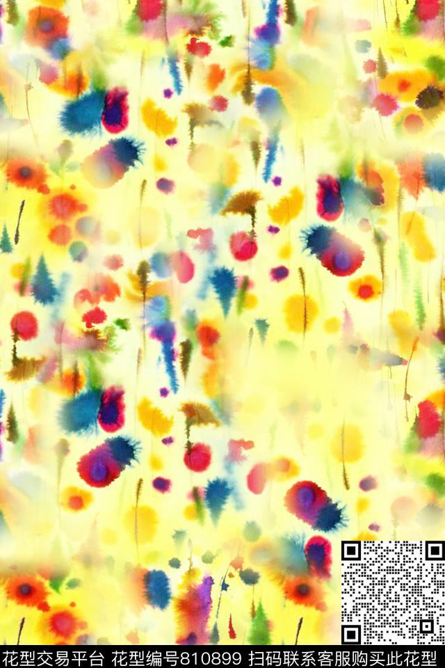 花朵花瓣花卉数码印花华亿平台下载（图片编号: 810899） - 瓦栏（Walan）