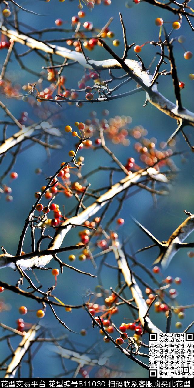 水彩花卉数码数码印花华亿平台下载（图片编号: 811030） - 瓦栏（Walan）