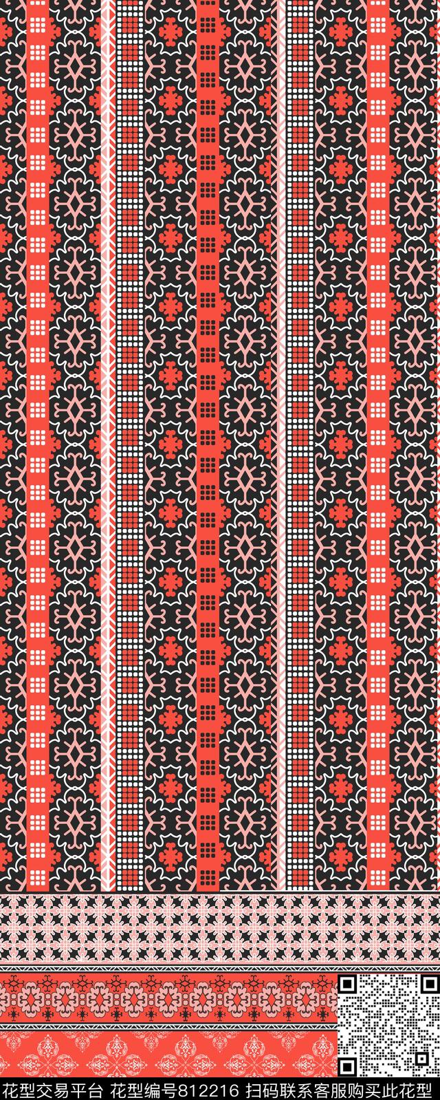 民族风东南亚波西米亚传统印花华亿平台下载（图片编号: 812216） - 瓦栏（Walan）