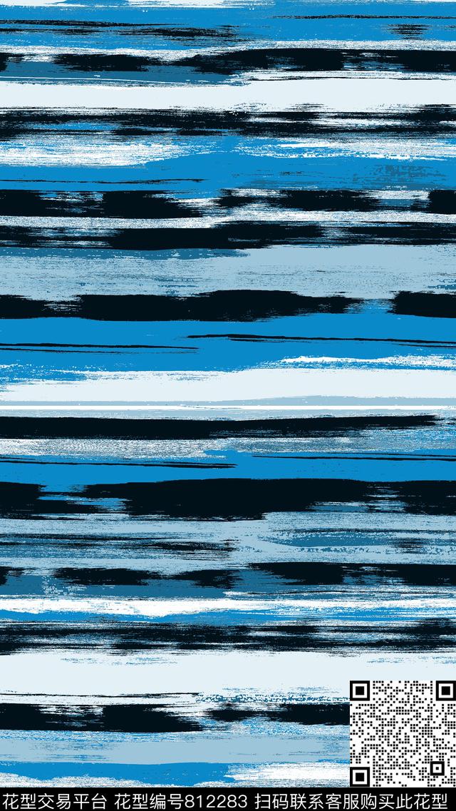 纹理笔刷笔触传统印花华亿平台下载（图片编号: 812283） - 瓦栏（Walan）