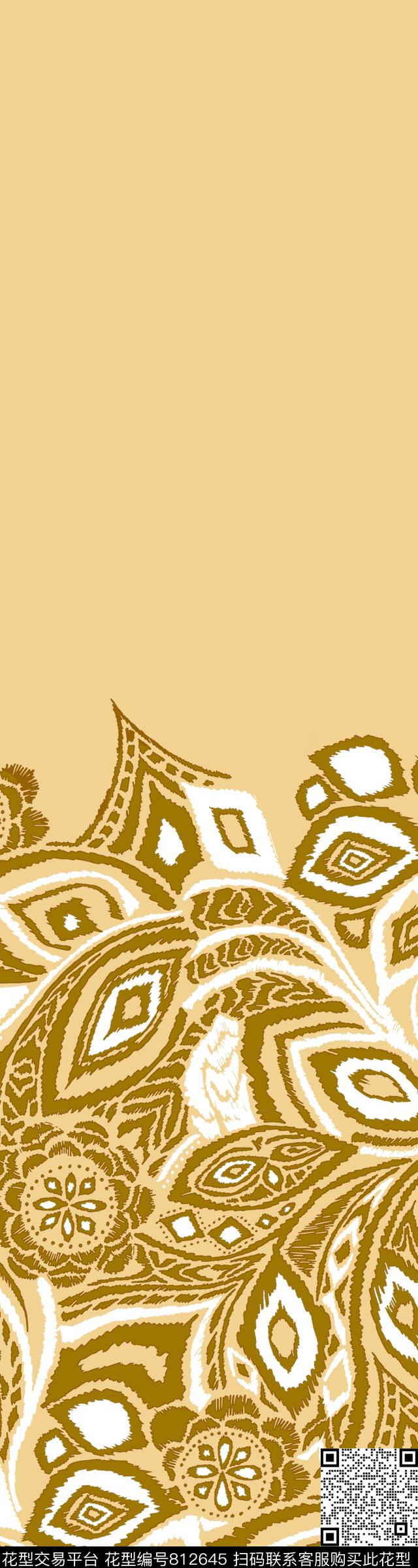 斑马纹动物纹传统民族风几何纹样传统印花华亿平台下载（图片编号: 812645） - 瓦栏（Walan）