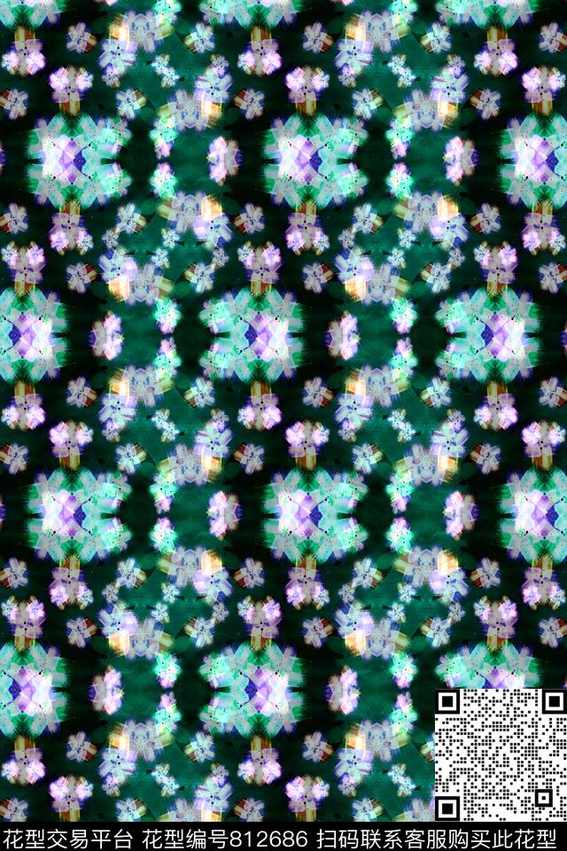 细条纹条纹碎花条纹数码印花华亿平台下载（图片编号: 812686） - 瓦栏（Walan）